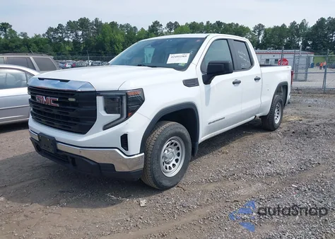 2022 GMC Sierra 1500 4Wd Double Cab Standard Box Pro z USA, uszkodzony, nr VIN 1GTRUAEK1NZ543579